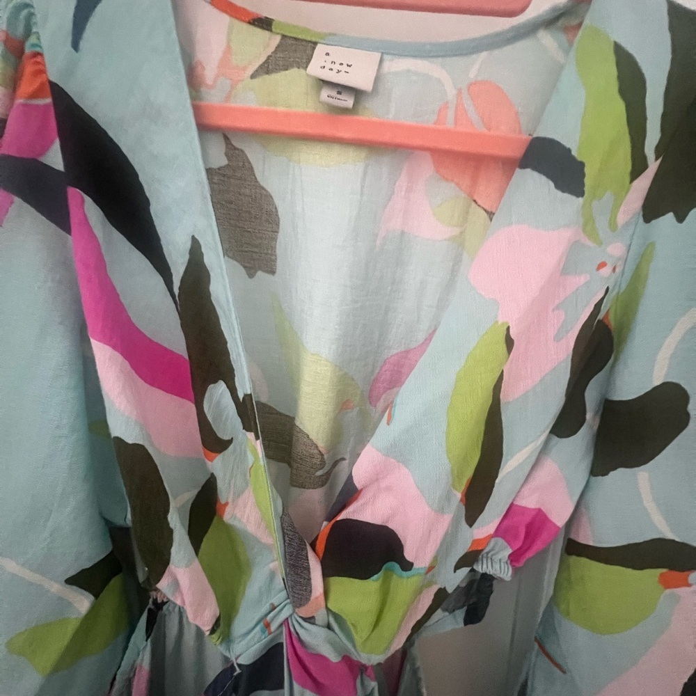 A New Day Pastel Patterned Dress - Picture 7 of 11